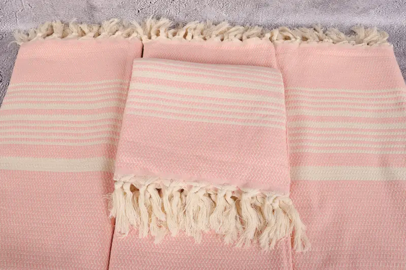 70x40 Cotton Striped Towel, Beach towel, Personalized Bridesmaid Beach Towel, Bachelorette Gifts, Personalized Gift, Welcome Wedding Gift - 4