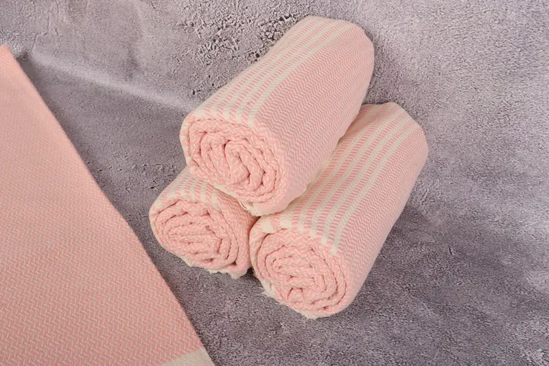 70x40 Cotton Striped Towel, Beach towel, Personalized Bridesmaid Beach Towel, Bachelorette Gifts, Personalized Gift, Welcome Wedding Gift - 8