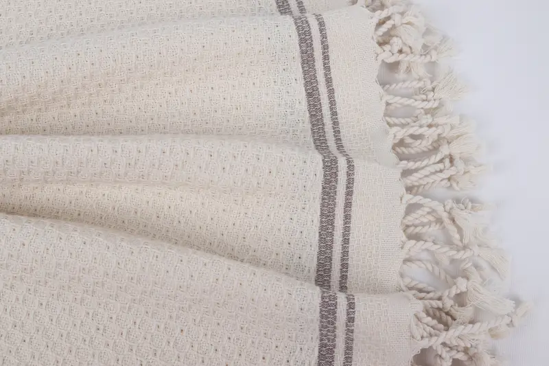 Turkish Towel Monogram, Bridesmaid Gift, Absorbent Turkish towel, Family Gift, 68x36 Cotton Striped Towel, Custom Towel, Gift For Wedding Day - 8