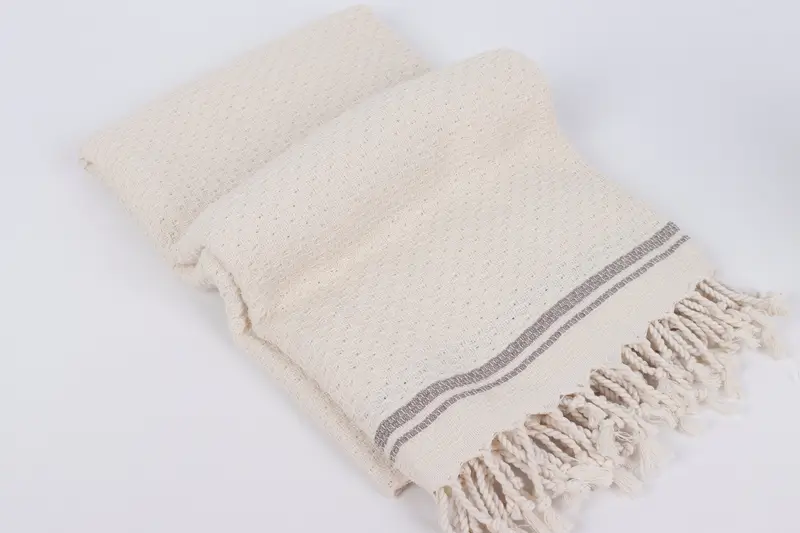 Turkish Towel Monogram, Bridesmaid Gift, Absorbent Turkish towel, Family Gift, 68x36 Cotton Striped Towel, Custom Towel, Gift For Wedding Day - 6