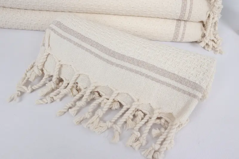 Custom Name Towel, Holiday Towel, Wedding Gift, Wedding Gift Ideas, Turkish Tea Towel, Turkish Hand Towel, 38x18 Cotton Striped Towel, Gift For Her - 4