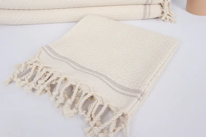 Custom Name Towel, Holiday Towel, Wedding Gift, Wedding Gift Ideas, Turkish Tea Towel, Turkish Hand Towel, 38x18 Cotton Striped Towel, Gift For Her - 5