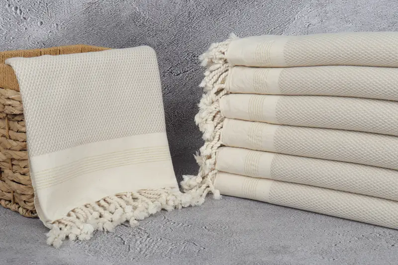 Spooky Bachelorette Party Favors, Christmas Favors, Turkish bath towel, 68x40 Cotton Striped Towel, Beach towel, Bachelorette Party Gift - 3