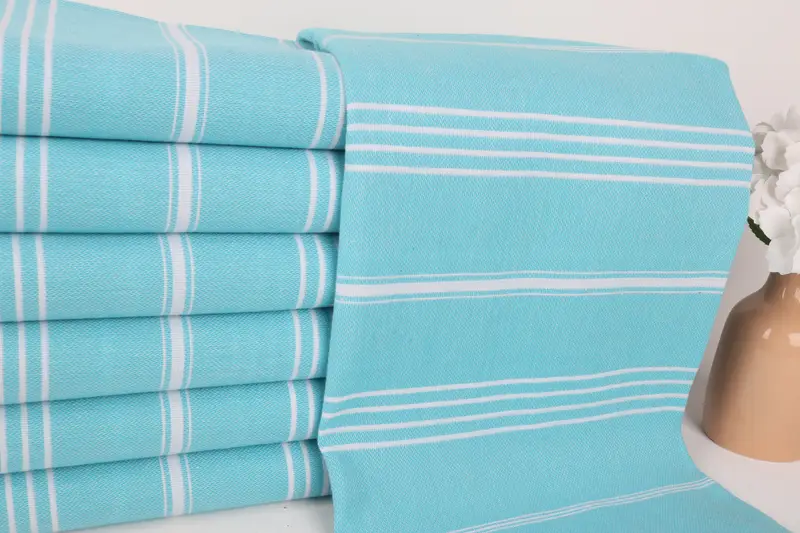 Hammam towel, Bridesmaid Gifts Personalized, Custom Turkish Towel, Peshtemal Towel, Bachelor Bachelorette Party Favors, 70x40 Cotton Striped Towel - 2
