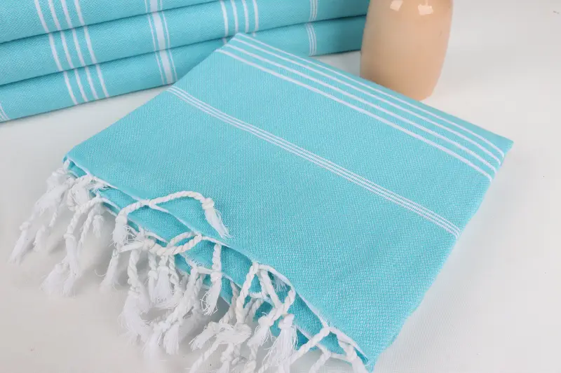 Hammam towel, Bridesmaid Gifts Personalized, Custom Turkish Towel, Peshtemal Towel, Bachelor Bachelorette Party Favors, 70x40 Cotton Striped Towel - 5