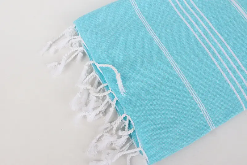 Hammam towel, Bridesmaid Gifts Personalized, Custom Turkish Towel, Peshtemal Towel, Bachelor Bachelorette Party Favors, 70x40 Cotton Striped Towel - 7