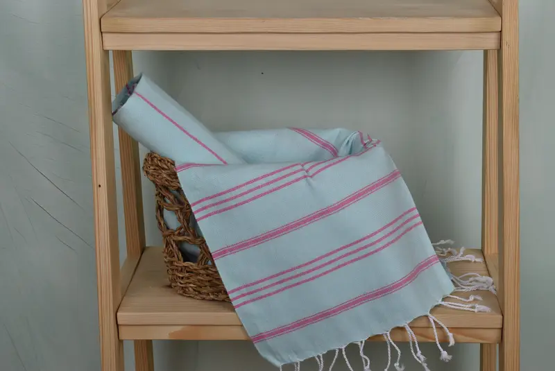 Housewarming Gift, Boyfriend Gift, Personalized Wedding Gift, Wedding Gift, 40x24 Cotton Striped Towel, Turkish Towel Hand Towel, Turkish Hand Towel - 4