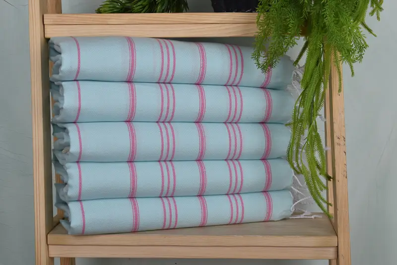 Housewarming Gift, Boyfriend Gift, Personalized Wedding Gift, Wedding Gift, 40x24 Cotton Striped Towel, Turkish Towel Hand Towel, Turkish Hand Towel - 1