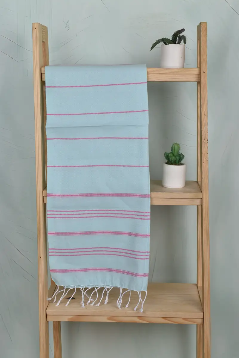 Housewarming Gift, Boyfriend Gift, Personalized Wedding Gift, Wedding Gift, 40x24 Cotton Striped Towel, Turkish Towel Hand Towel, Turkish Hand Towel - 8