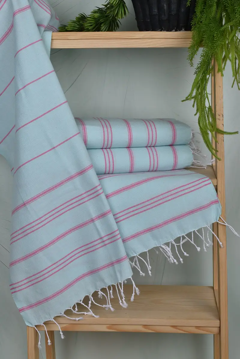 Housewarming Gift, Boyfriend Gift, Personalized Wedding Gift, Wedding Gift, 40x24 Cotton Striped Towel, Turkish Towel Hand Towel, Turkish Hand Towel - 6