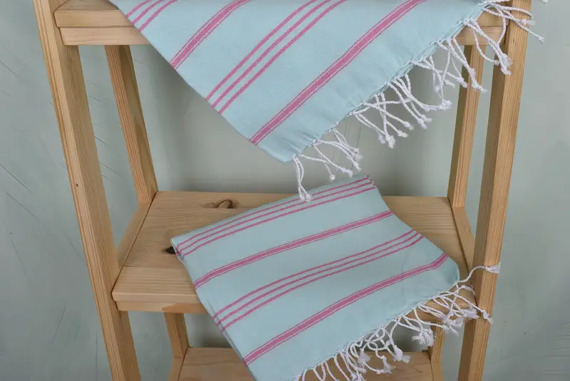 Housewarming Gift, Boyfriend Gift, Personalized Wedding Gift, Wedding Gift, 40x24 Cotton Striped Towel, Turkish Towel Hand Towel, Turkish Hand Towel - 5