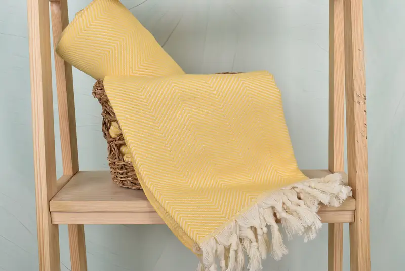 Gym Towel, 70x40 Cotton Herringbone Towel, Thin towel, Bulk Order Towel, Maid Of Honor Gift, Organic towel, Gift For Her, Hammam Towel USA - 4