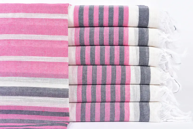 Bridal Shower Favors, Custom Wedding Gifts, Cancun Bachelorette Party Gift Ideas, 68x40 Cotton Striped Towel, Bachelorette Party Gifts, Custom Gifts - 1