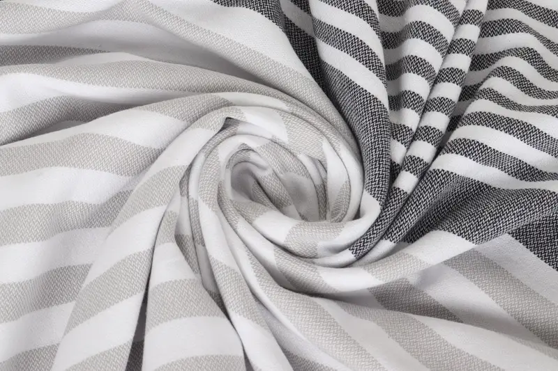 Gift For The Home Decor, Quick-dry peshtemal, Quick-dry towel, Large Turkish Towel, Pool Towels, Wedding Shower Gift, 68x36 Cotton Striped Towel - 7
