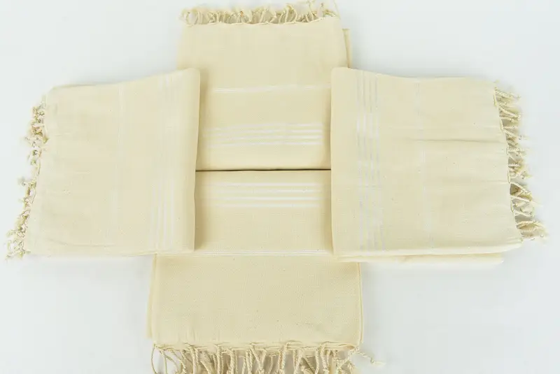 Guest Towel, Luxury Beach Towel, Personalized Gifts, Thin towel, Spa Gift Towel, Boyfriend Christmas Gift, 70x40 Linen Striped Towel, Wedding Favors - 6