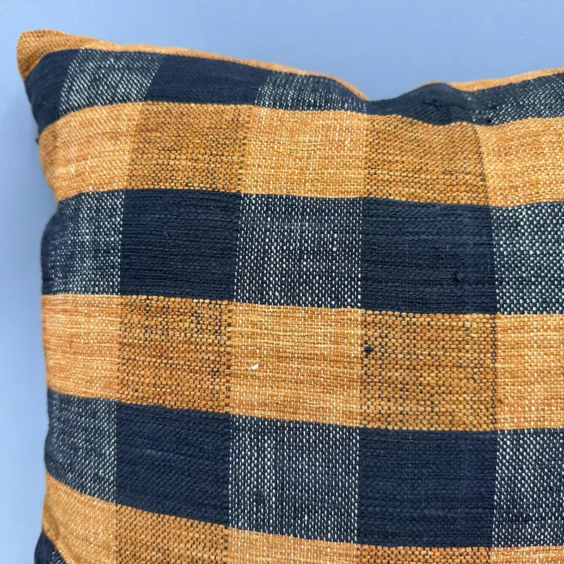 Vintage Pillow, Vintage Kilim Throw Pillow, Antique Pillows, 18x18 Orange Pillow Sham, Cushion Case, Sofa Bolster Pillow Sham - 5
