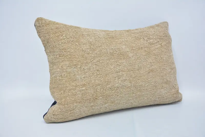 Antique Pillows, 16x24 Beige Cushion, Pillow Case, Traditional Pillow Sham, Customized Pillow Case, Home Decor Pillow, Throw Kilim Pillow - 3