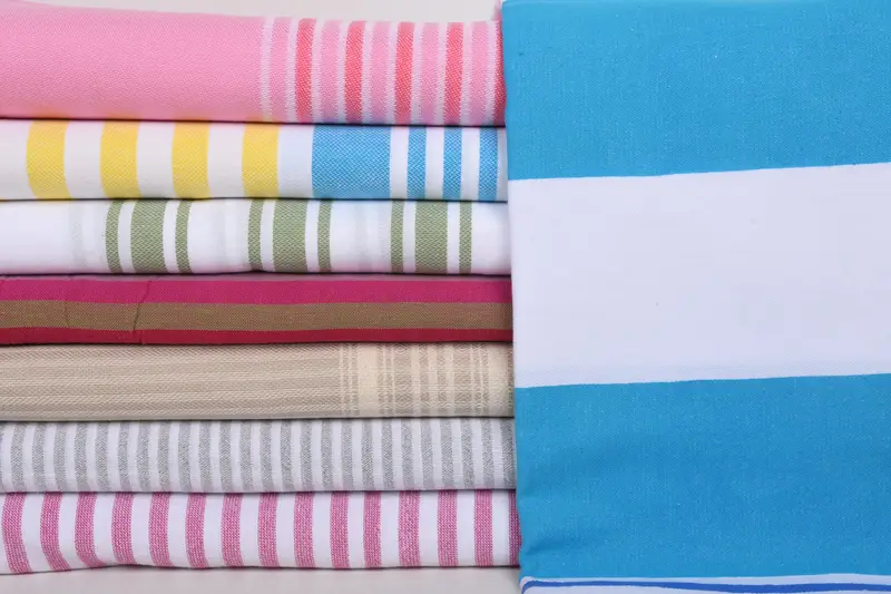 Gift For Bride, Bridesmaid Gift, Personalized Wedding Gift, Sand-Resistant Peshtemal, Guest Towel, Lightweight towel, 70x40 Cotton Set of 8 Towel - 1