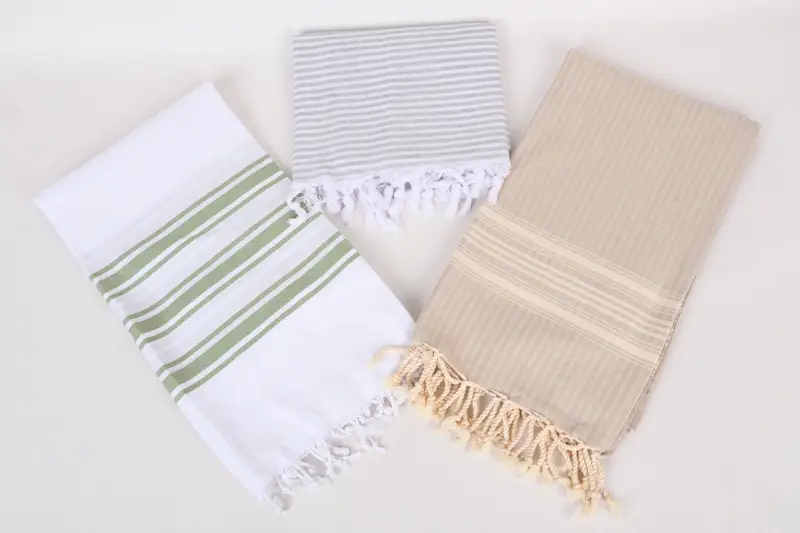 Gift For Bride, Bridesmaid Gift, Personalized Wedding Gift, Sand-Resistant Peshtemal, Guest Towel, Lightweight towel, 70x40 Cotton Set of 8 Towel - 6