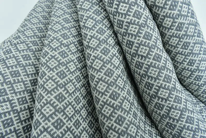 Monogramlı el havlu, kişiselleştirilmiş bulaşık havlu, seyahat havlu, onun için kişiselleştirilmiş hediye, 38x20 pamuklu elmas havlu, spa havlu, küçük banyo havlu - 5