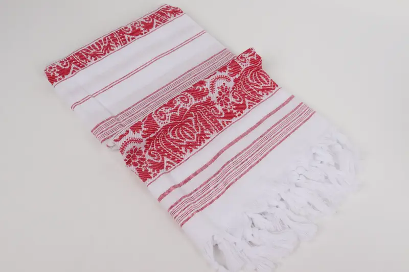Fringed Turkish towel for poolside, Absorbent Turkish towel, Quick-dry towel, Gift For Boyfriend, 68x40 Cotton Scorpion Design Towel, Gifts For Him - 6
