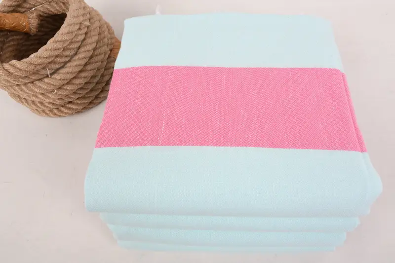 Turkish hand towel, Personalized Wedding Gift, Florida Bachelorette Party Favors, Housewarming Gift, Wedding Shower Gift, 70x40 Cotton Striped Towel - 4