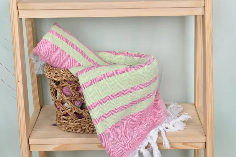 Home Decor Towel, Mexico Bachelorette Party Gifts, Large Turkish Towel, 64x40 Cotton Chevron Towel, Travel towel, Summer Towel, Custom Gift - 4