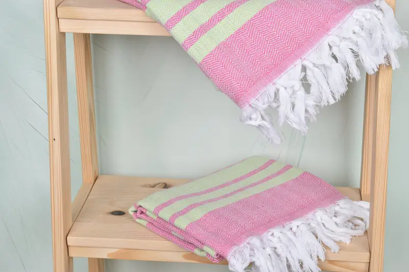 Home Decor Towel, Mexico Bachelorette Party Gifts, Large Turkish Towel, 64x40 Cotton Chevron Towel, Travel towel, Summer Towel, Custom Gift - 5