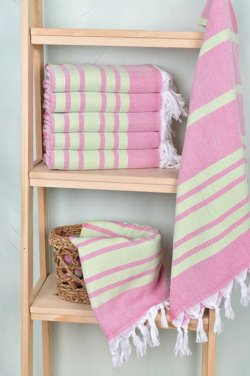 Home Decor Towel, Mexico Bachelorette Party Gifts, Large Turkish Towel, 64x40 Cotton Chevron Towel, Travel towel, Summer Towel, Custom Gift - 3
