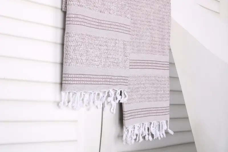 Customized Towels, Turkish hand towel, Yoga Towel, Beach Towel Bulk, 70x36 Linen Striped Towel, Bachelorette Party Gifts, Bachelorette Party Favors - 8