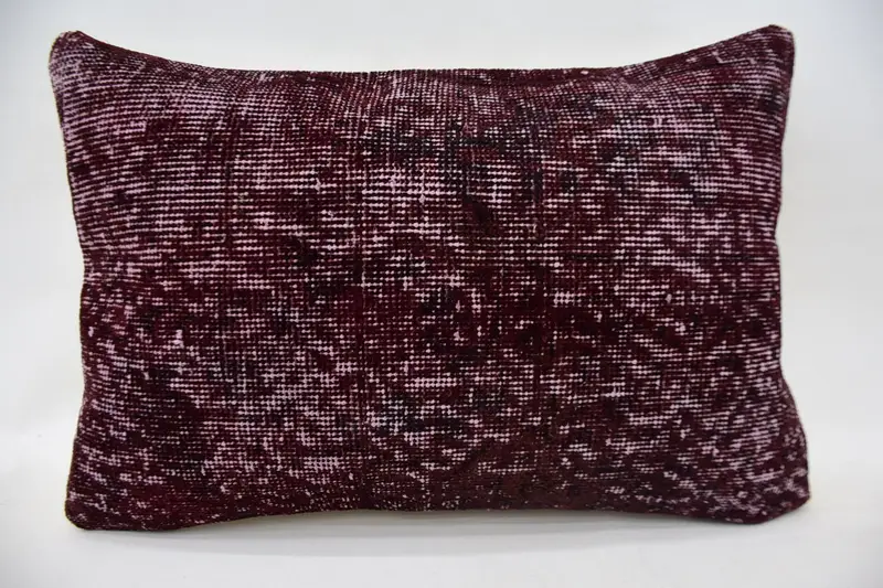 Natural Cushion Cover, Boho Pillow, Bed Pillow Case, Boho Throw Pillow, Turkish Pillow, 16x24 Red Pillow, Turkish Kilim Pillow, Cushion Case - 4