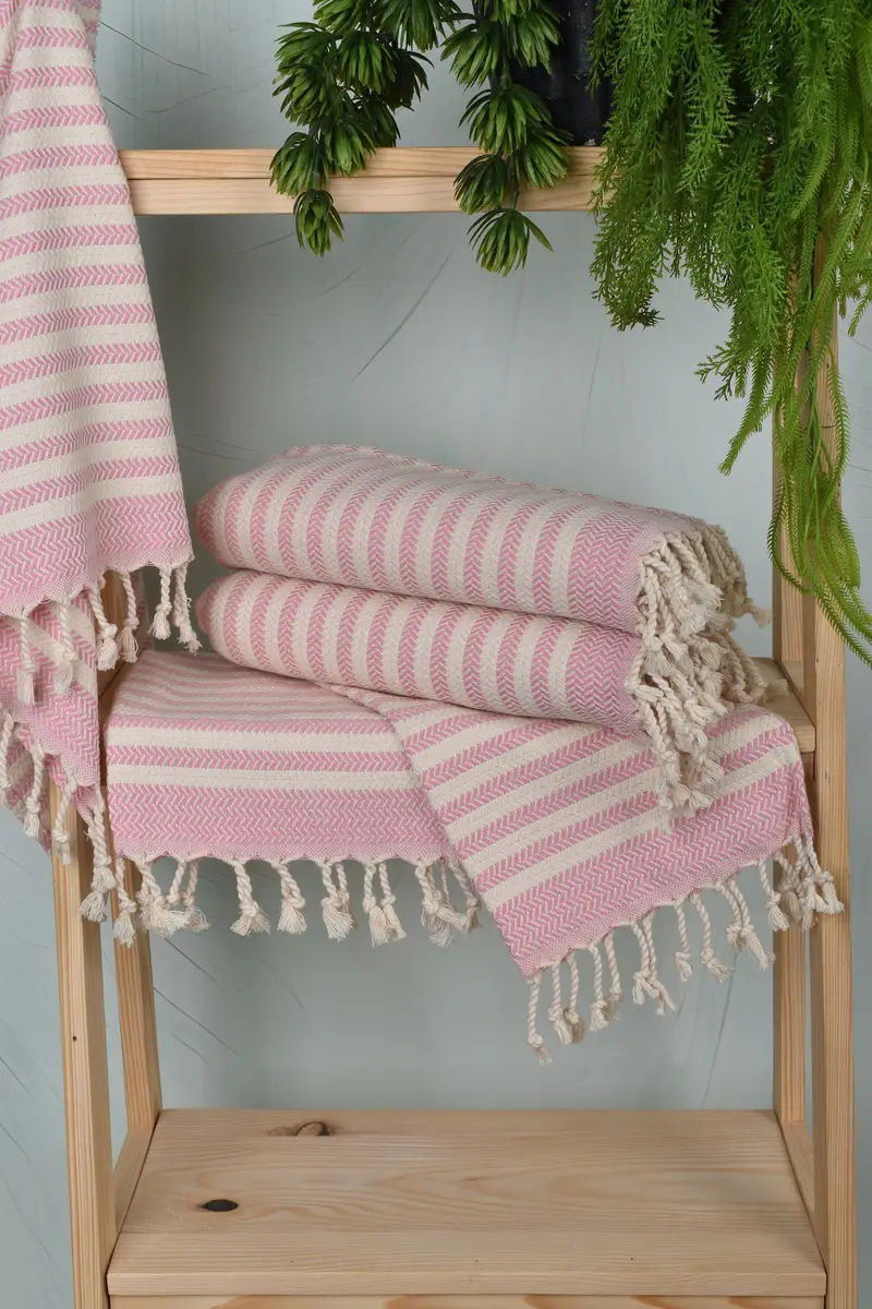 Custom Hand Towel, Monogram Turkish Bath Towel, Turkish Tea Towel, Bachelorette Favor, 40x18 Cotton Chevron Towel, Personalized Kitchen Towel - 6