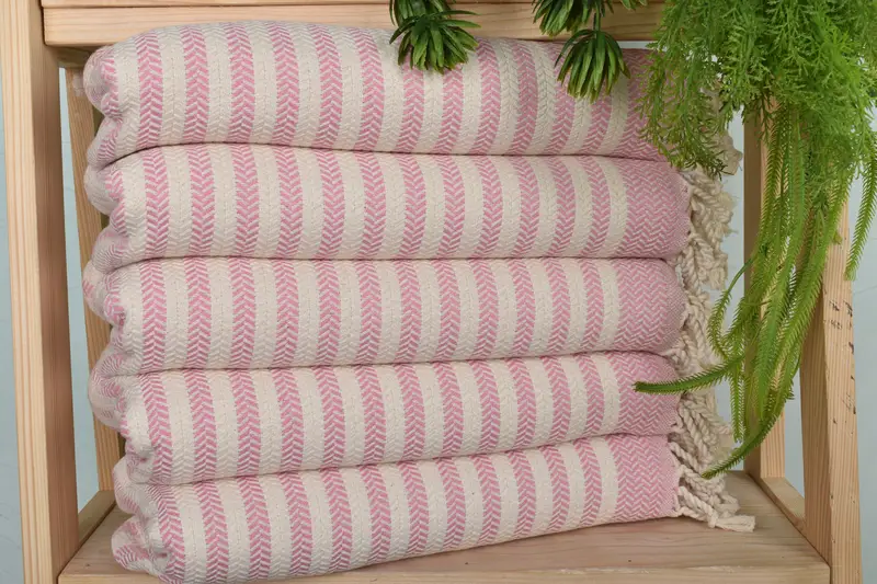 Custom Hand Towel, Monogram Turkish Bath Towel, Turkish Tea Towel, Bachelorette Favor, 40x18 Cotton Chevron Towel, Personalized Kitchen Towel - 1