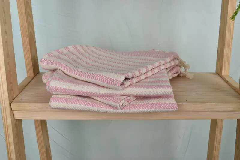 Custom Hand Towel, Monogram Turkish Bath Towel, Turkish Tea Towel, Bachelorette Favor, 40x18 Cotton Chevron Towel, Personalized Kitchen Towel - 7