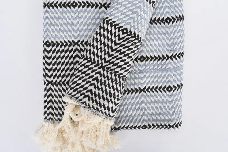 Quick-dry towel, 80x40 Cotton Diamond Towel, Handmade Turkish Towel, Absorbent towel, Anniversary Gift For Her, Bachelor Towel, Bridesmaid Gifts - 8