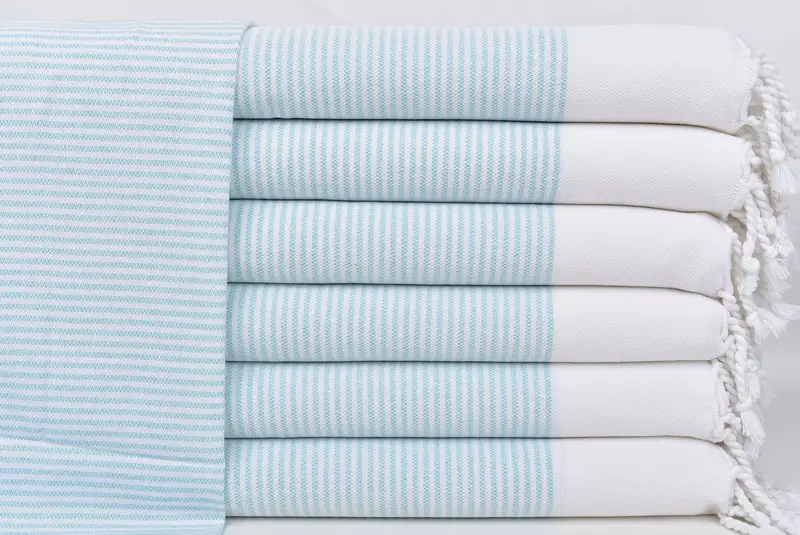 Wedding Gift, Bridesmaid Gifts Personalized, Turkish Tea Towel, Spooky Bachelorette Party Gifts, 40x18 Cotton Striped Towel, Kitchen Towel - 1