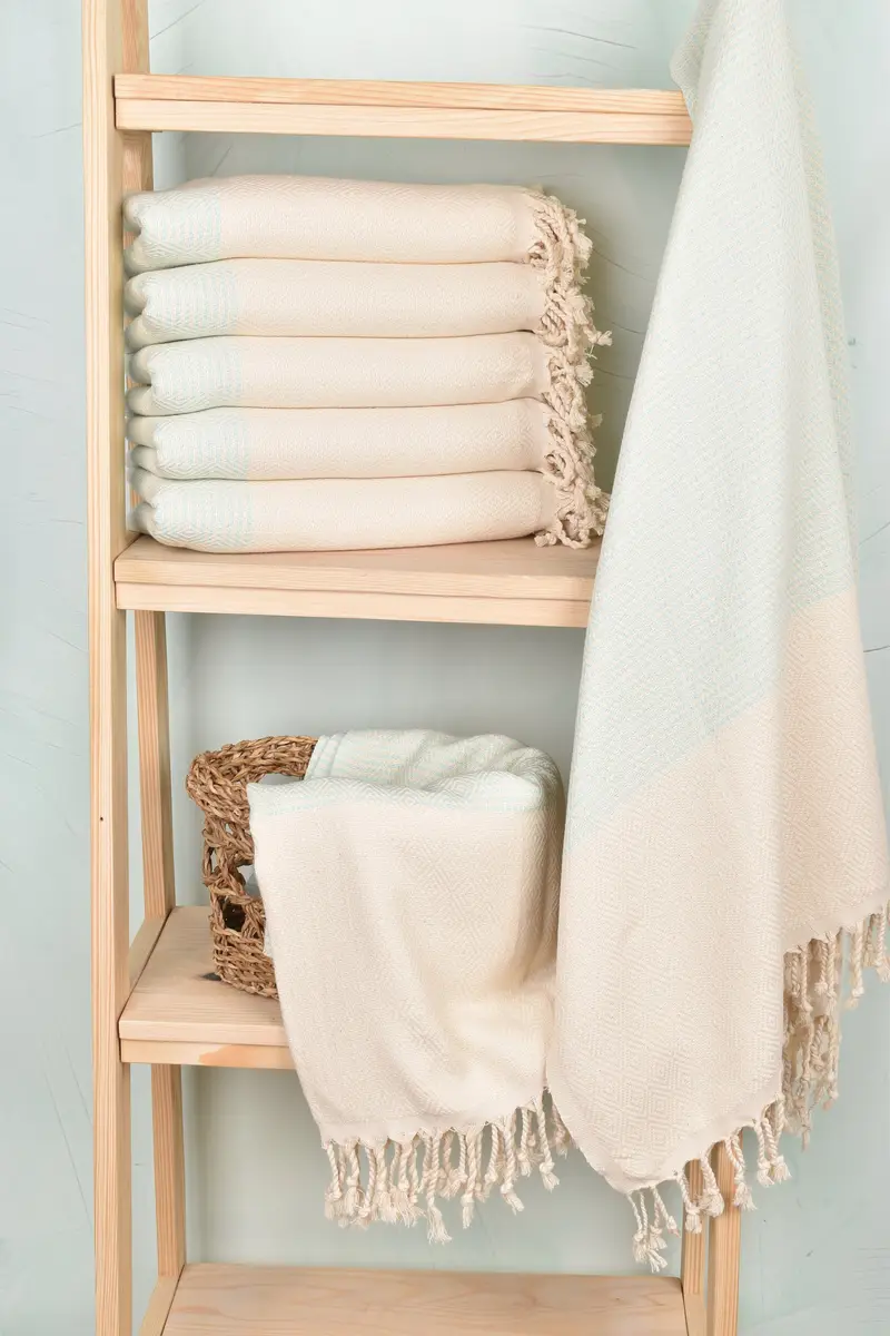 Towel With Name, 70x40 Cotton Diamond Towel, Monogram Turkish Towel, Large Turkish Towel, Custom Towel Beach, Home Gift, Custom Beach Towel - 3