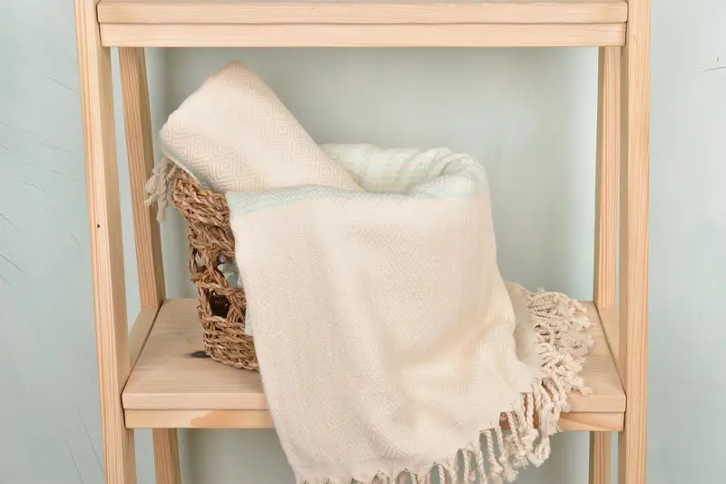 Towel With Name, 70x40 Cotton Diamond Towel, Monogram Turkish Towel, Large Turkish Towel, Custom Towel Beach, Home Gift, Custom Beach Towel - 4