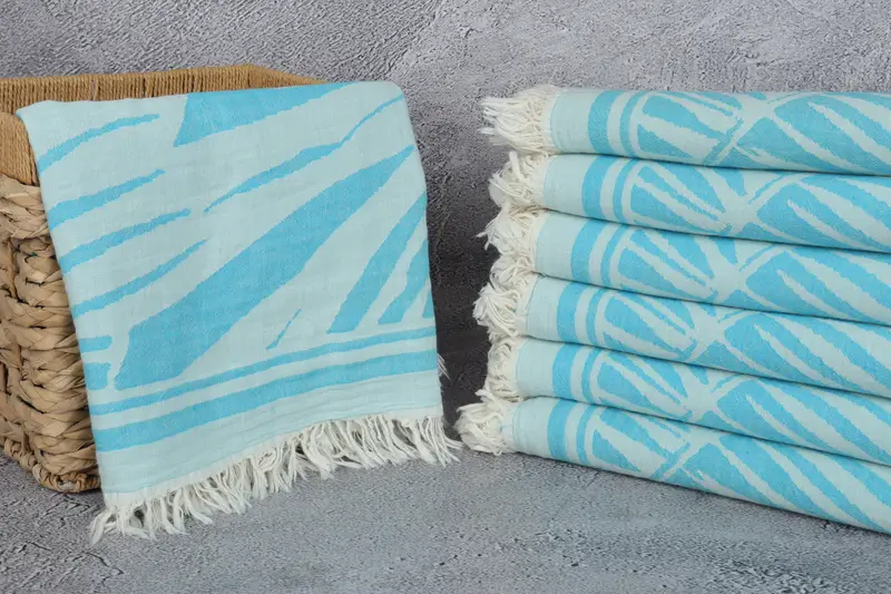 70x40 Cotton Floral Patterned Towel, Bachelorette Gifts, Halloween Gifts, Turkish hand towel, Authentic Turkish hammam peshtemal, Organic towel - 4
