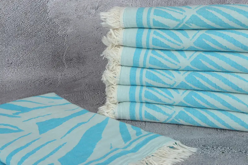 70x40 Cotton Floral Patterned Towel, Bachelorette Gifts, Halloween Gifts, Turkish hand towel, Authentic Turkish hammam peshtemal, Organic towel - 3