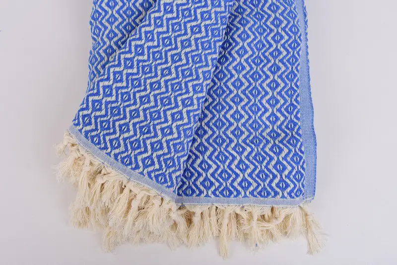 Christmas Tablecloth, Throw Blanket Couch, Custom Blanket, Employee Gifts, Turkish Cotton Blanket, Woven Throw Blanket, 96x80 Cotton Diamond Towel - 8