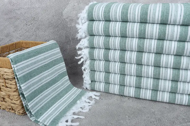 Handmade Gift, Personalized Beach Towel, Gift Towel, Travel towel, Turkish towel bulk order for wedding gifts, Guest Towel, Custom Turkish Towel - 3