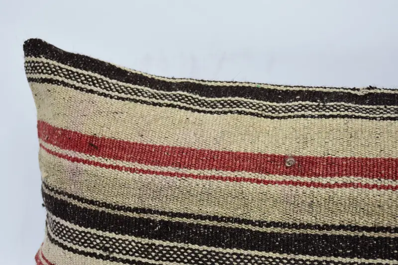 12x36 Beige Pillow, Custom Cushion Case, Boho Pillow Sham Cover, Tapestry Pillow Case, Home Decor Pillow, Kilim Pillow, Cushion Case - 2
