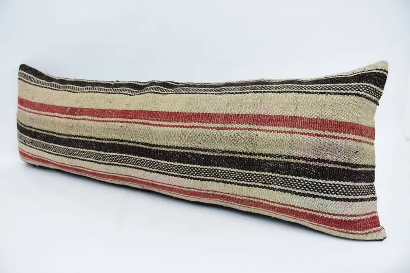 12x36 Beige Pillow, Custom Cushion Case, Boho Pillow Sham Cover, Tapestry Pillow Case, Home Decor Pillow, Kilim Pillow, Cushion Case - 4