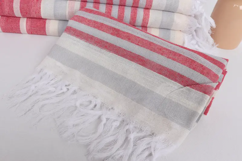 68x40 Cotton Striped Towel, Turkish bath towel for spa, Custom Beach Towel, Bachelorette Party Gifts, Gift For Boyfriend, Pool Towels, Turkish towel - 4