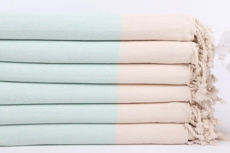 68x36 Cotton Palm Design Towel, Turkish bath towel for spa, Handmade Gift, Home Gift, Yoga Towel, Custom Wedding Gift, Personalized Bridesmaid Gift - 3