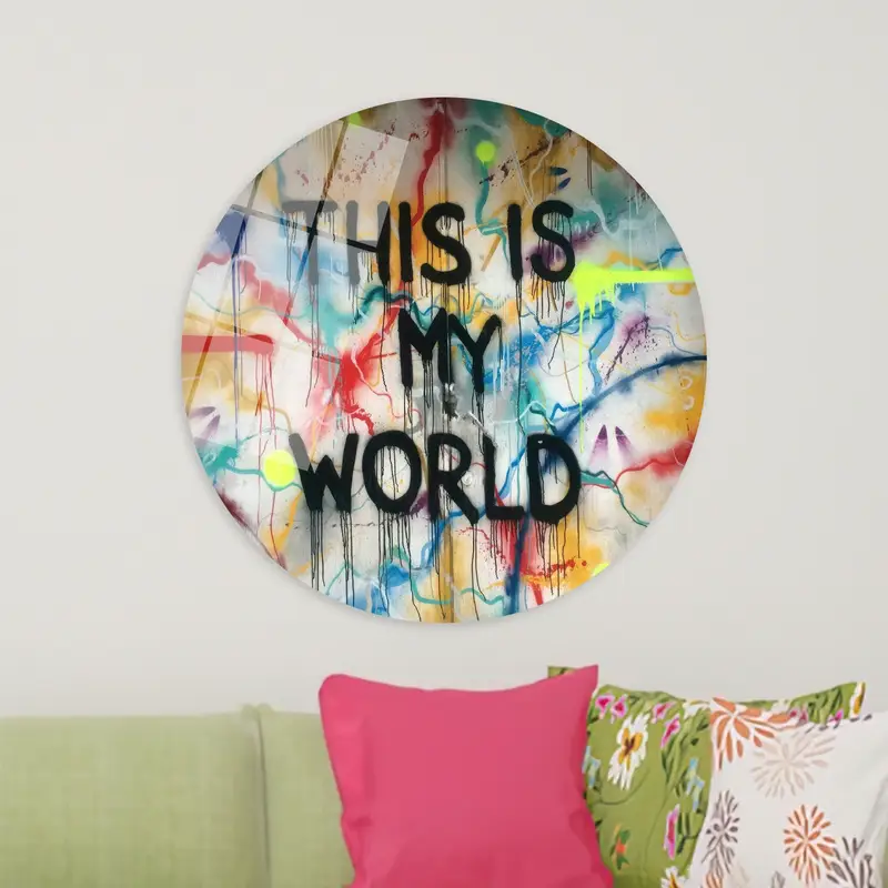 Vibrant Graffiti Canvas: Transform Your Space with Colorful Art