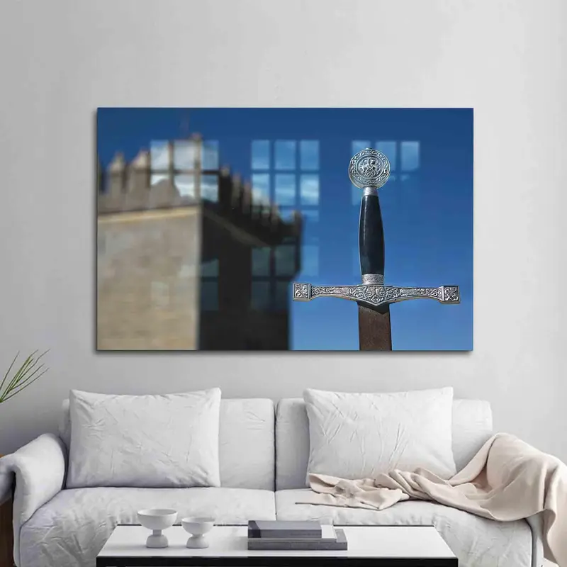 魅惑のマーリン グラス: 英国の伝説の優雅さをプリント