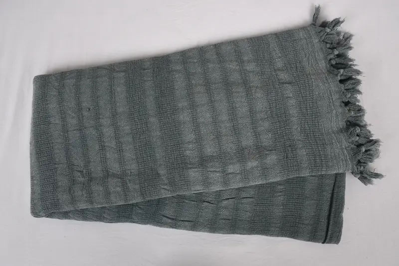 Throw Blanket Couch, Bridesmaid Gifts, 96x68 Cotton Stonewashed Striped Towel, Housewarming Gift, Shower Curtain, Bachelor Bachelorette Party Favors - 4