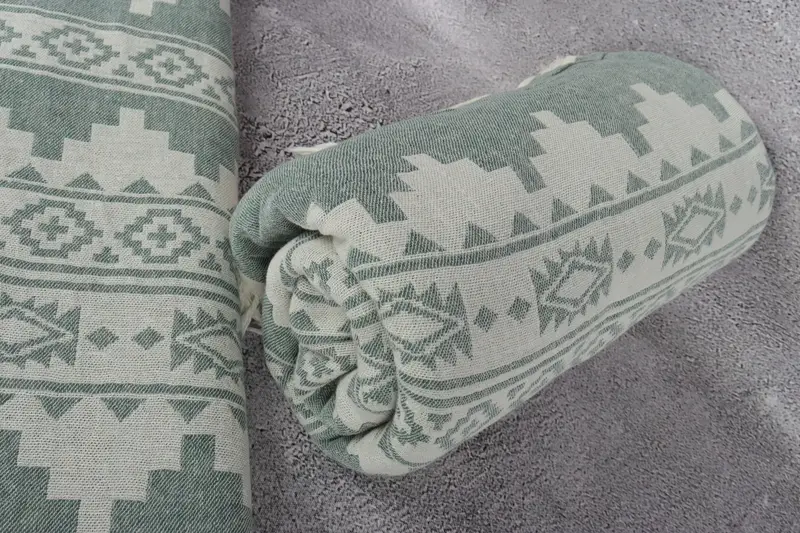 Custom Wedding Gifts, Throw Blanket, Bachelorette Gifts, Christmas Tablecloth, Gift For Wedding Day, Embroidery Bedspread, 86x56 Cotton Kilim Towel - 8